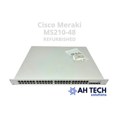 Коммутатор Cisco Meraki MS210-48 48-Port Non-PoE Gigabit Ethernet Network Switch