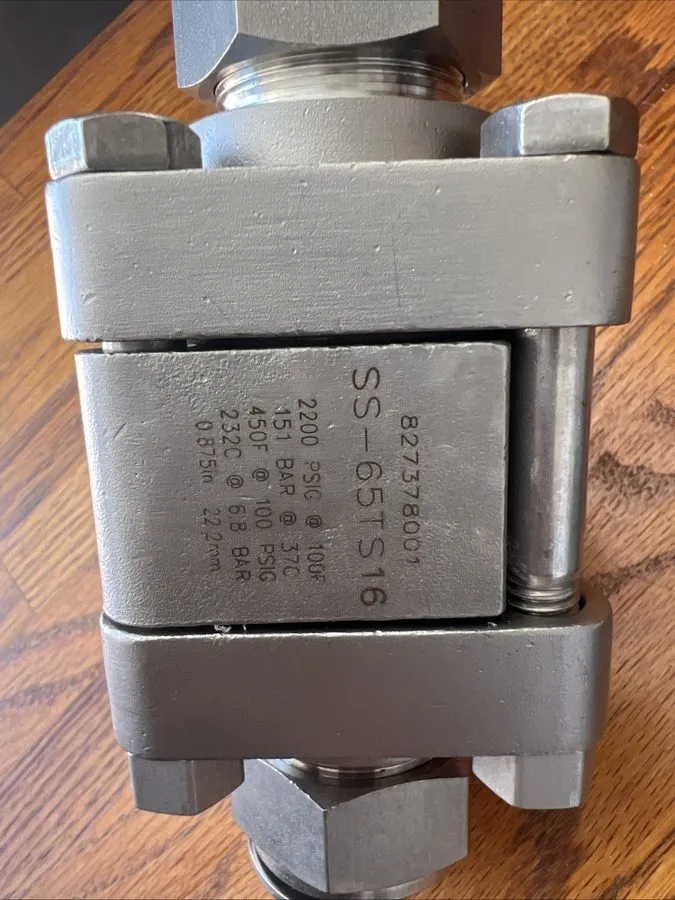 Клапан Swagelok SS-65TS16 Stainless Steel 60 Series Ball Valve