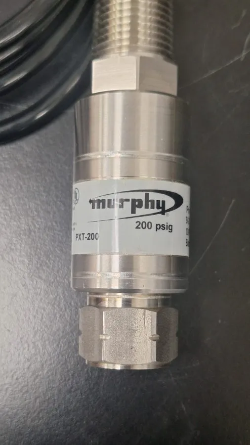 Датчик давления MURPHY PXT-200 PRESSURE TRANSMITTER 200 PSIG 05-70-5066 — фото лота 2