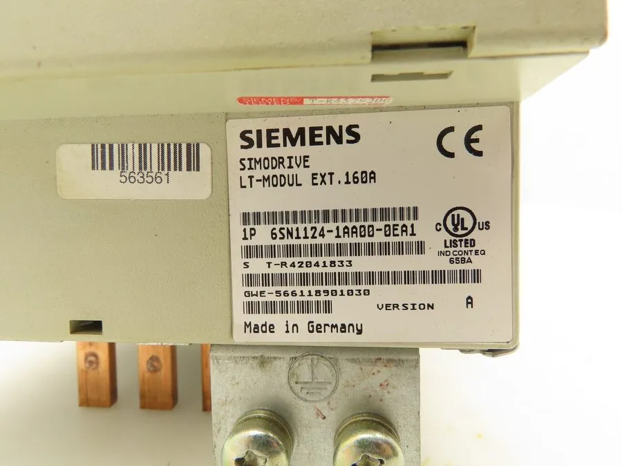 Сервоусилитель 6SN1124-1AA00-0EA1 SIEMENS SIMODRIVE 611 Power Module