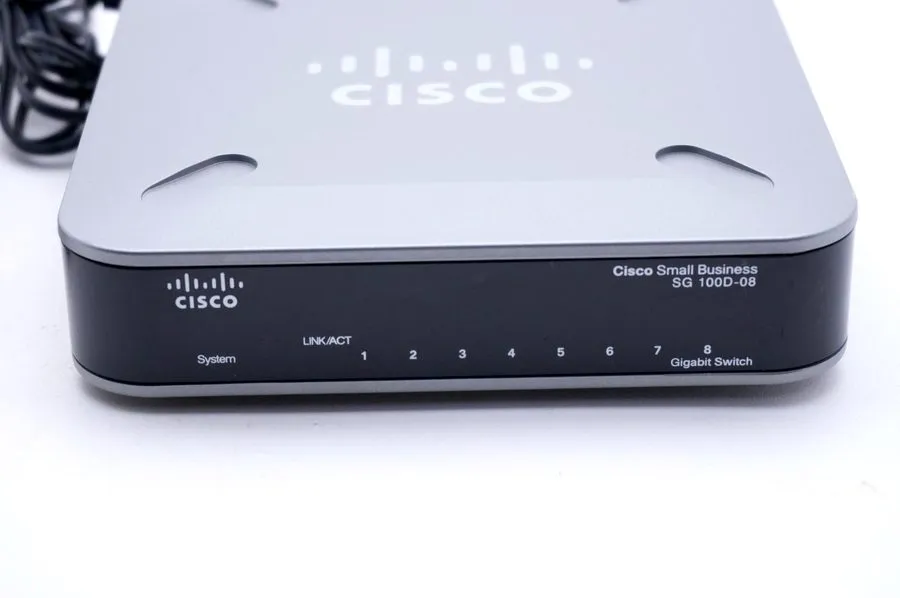 Коммутатор Cisco (SG100D-08) 8-Ports Desktop Ethernet Switch