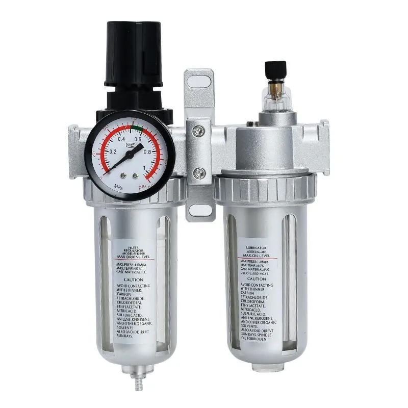 Трубопроводная арматура SFC-200 Pneumatic Air Filter Pressure Regulator lubricat