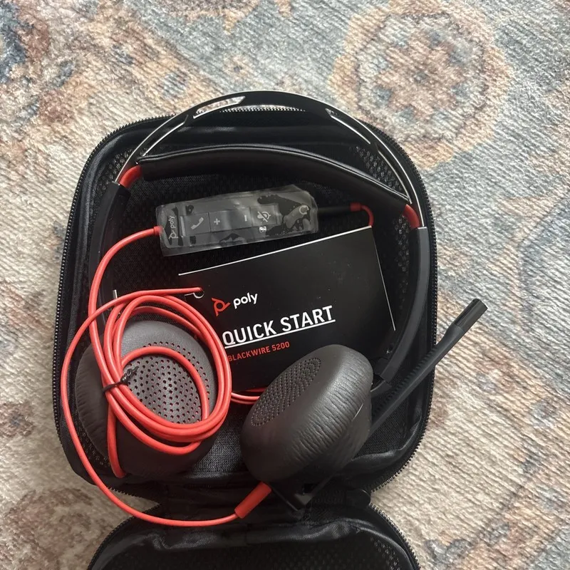 VoIP-шлюз Plantronics Blackwire C5220 Headset (USB-A) 207576-03 — фото лота 1