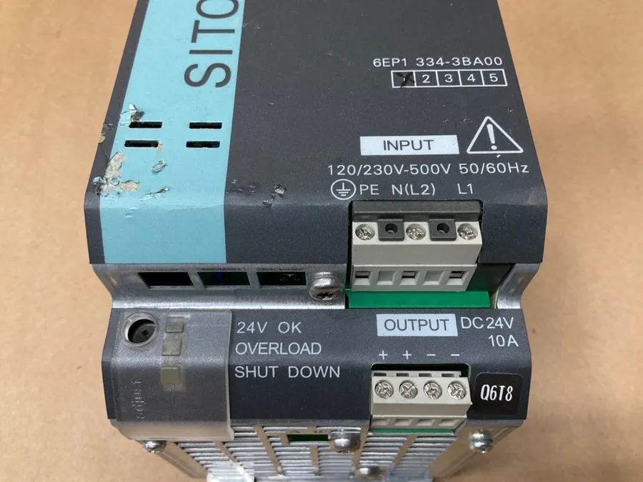 Блок питания Siemens SITOP Modular 24VDC 10 Amp Power Supply 6EP1334-3BA00