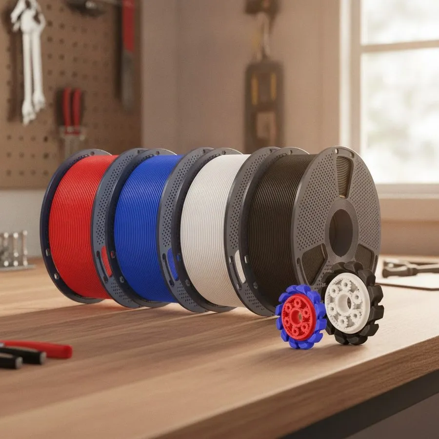 3D-принтер PLA+2.0 3D Printer Filament Bundle, 4KG Upgrade PLA+ Filament 1.75mm,