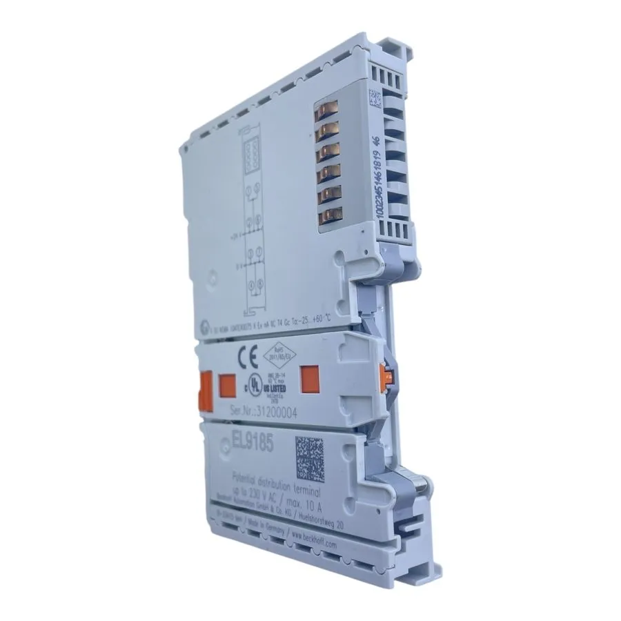 Модуль ввода-вывода Beckhoff EtherCAT Terminal Potential Distribution 4 x 24V DC — фото лота 2
