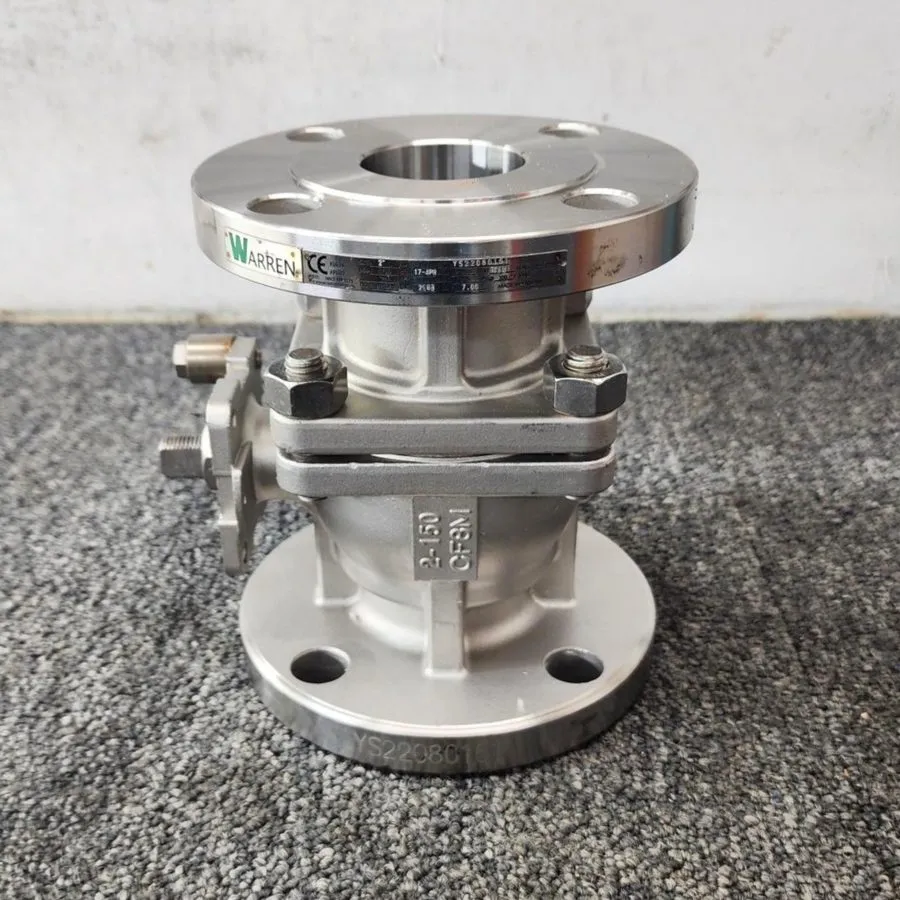 Клапан Warren 6156FS 2” 150 CF8M Flanged Ball Valve Fire Safe Stainless Steel