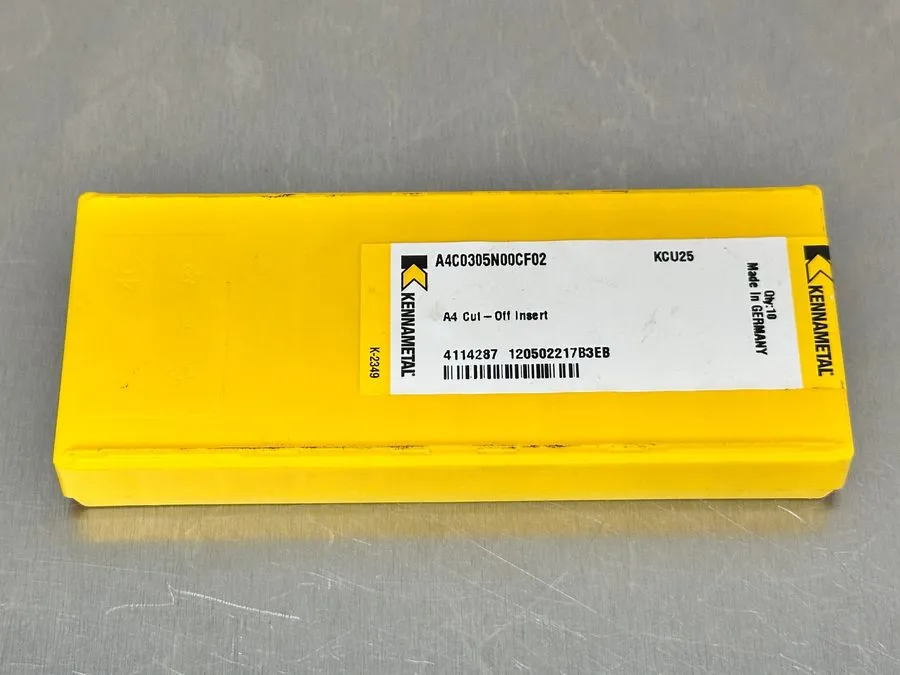 Режущий инструмент Kennametal A4C0305N00CF02 KCU25 Carbide Insert 4114287