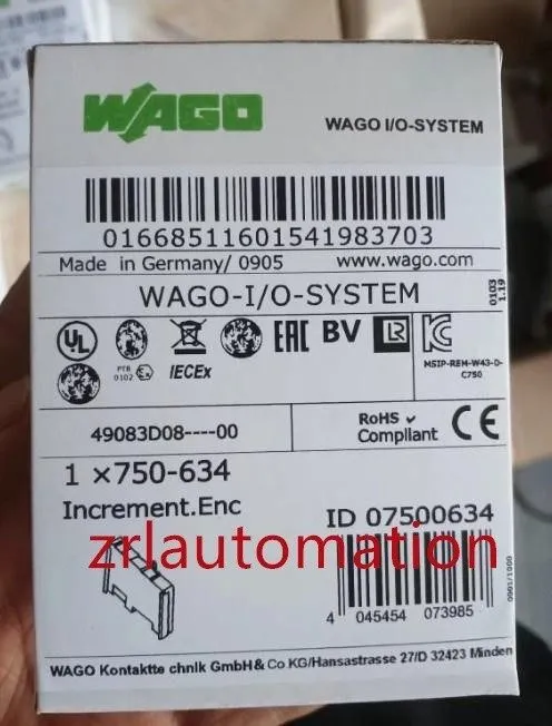ПЛК 750-634 WAGO PLC Module 750 634