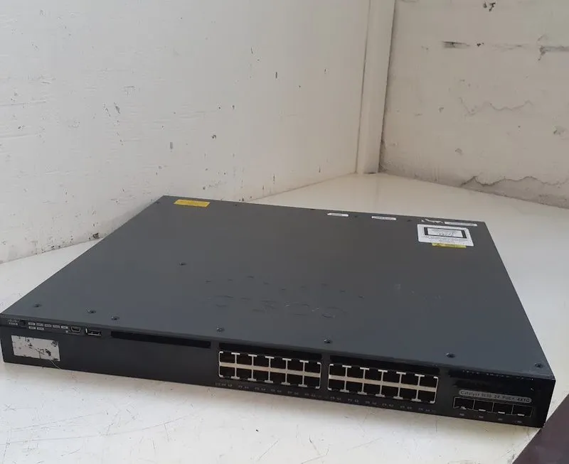 Коммутатор Cisco Catalyst WS-C3650-24PS-E 24 Port PoE+ Gigabit Switch