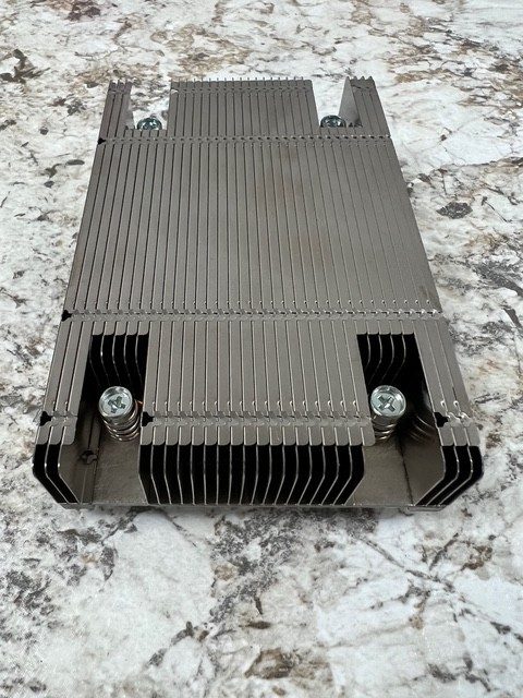 Комплектующее сервера Dell PowerEdge R630 CPU Cooling Heatsink 160W Dell P/N: 0Y — фото лота 1
