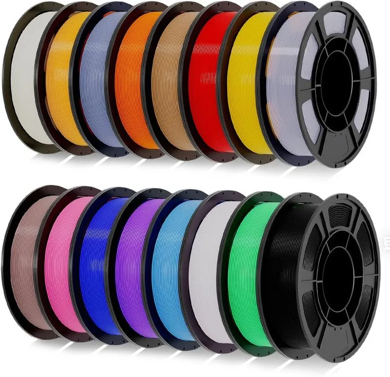 3D-принтер PLA+3D Printer Filament 1.75mm Bundle, Individually Vacuum Packed, Mu