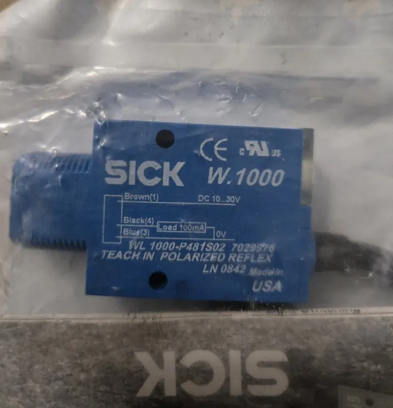 Фотоэлектрический датчик SICK WL 1000-P481S02 PHOTOELECTRIC SENSOR 7029976 — фото лота 1