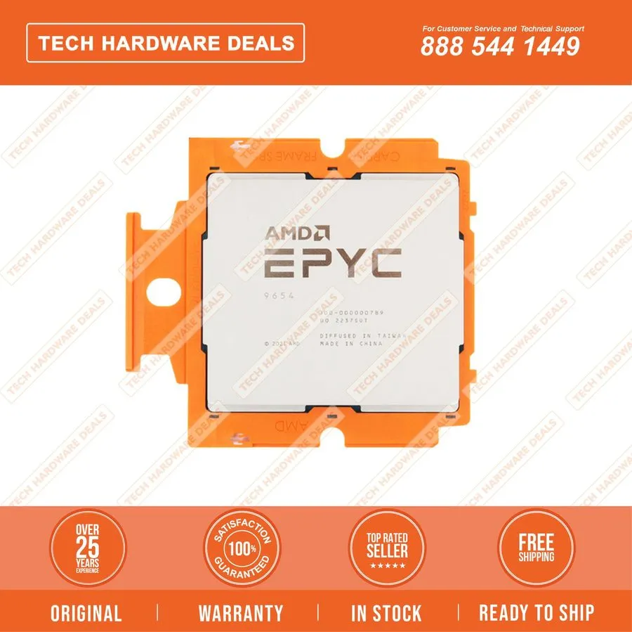Модуль памяти AMD EPYC 9654 2.4GHz 96-core 360W Processor