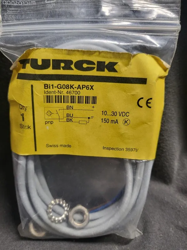 Датчик приближения Turck Bi1-G08K-AP6X 46700 Proximity Sensor Switch 10-30 VDC