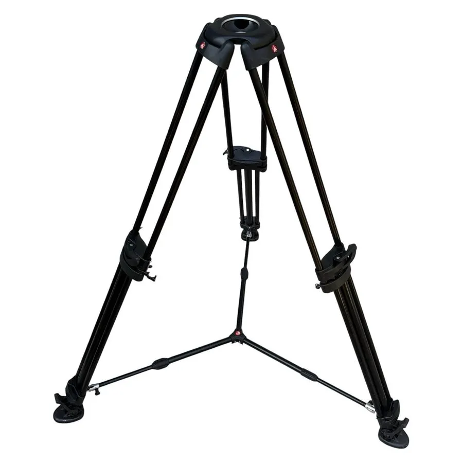 Оборудование видеонаблюдения Manfrotto 546B Aluminum Video Tripod With 501HDV Vi — фото лота 2