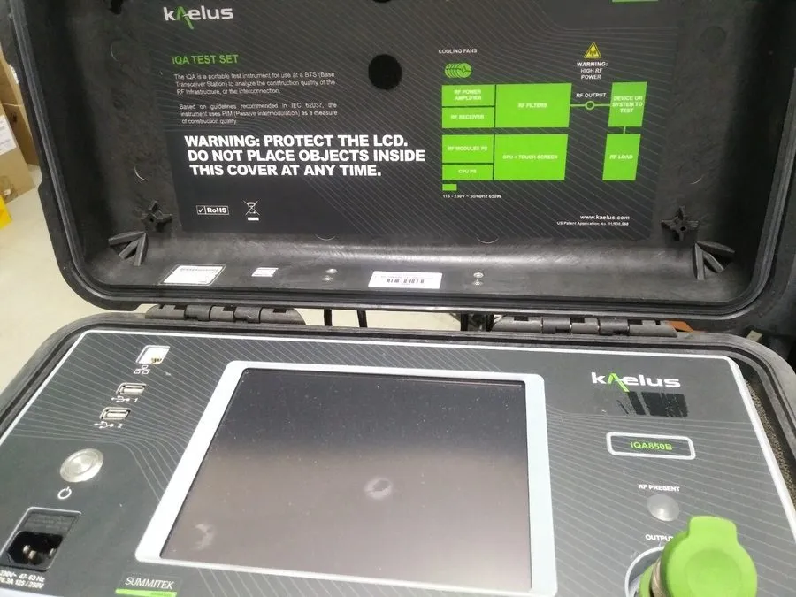 Анализатор Kaelus Summitek iQA-850B PIM Passive Intermodulation Analyzer 850 MHz