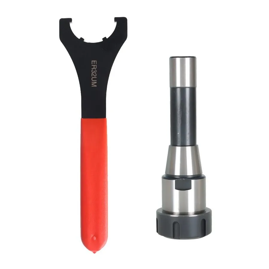 Патрон ER32 R8 7/16" Thread Collet Chuck Holder Fixed CNC Lathe+25-45 Spanner