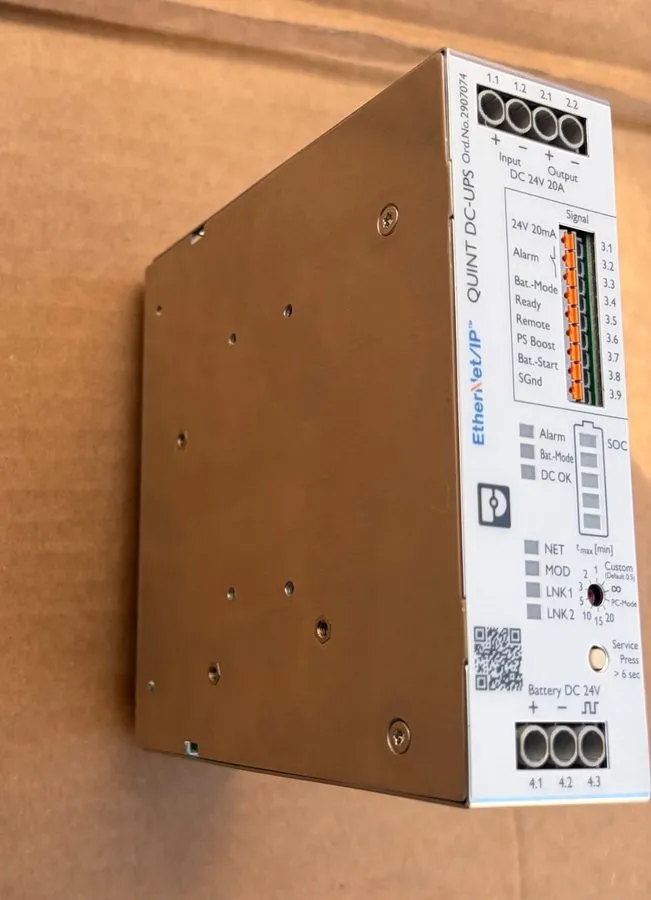 Блок питания QUINT4-UPS/24DC/24DC/20/EIP Uninterruptible power supply 2907074