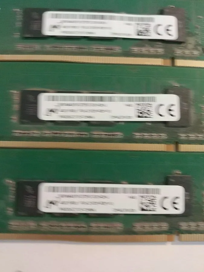 Модуль памяти Micron 4GB 1RX8 PC4-2133P-RDP-10 ECC REG RAM P/N: MTA9ASF51272PZ-2 — фото лота 2