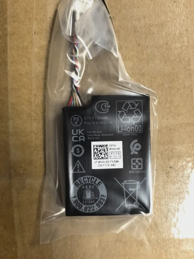 Контроллер PERC H740 H840 Raid Battery Y2RV2 J2RH2 3JH35 — фото лота 1