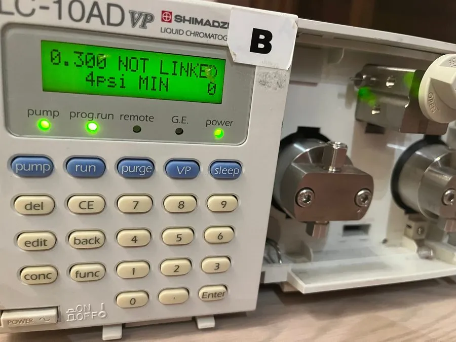 Хроматограф Shimadzu LC-10ADVP (LC-10AD VP) HPLC liquid chromatograph pump