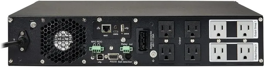 Дисплей Tripp Lite SmartOnline 120V UPS, 2U Rack/Tower, LCD USB SU1500RTXLCDN — фото лота 1