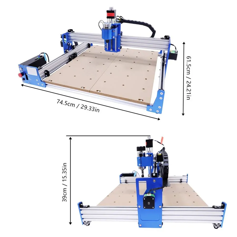 Оборудование ЧПУ Pro CNC Machine 4040-PRO Router Woodworking Metal Acrylic MDF M