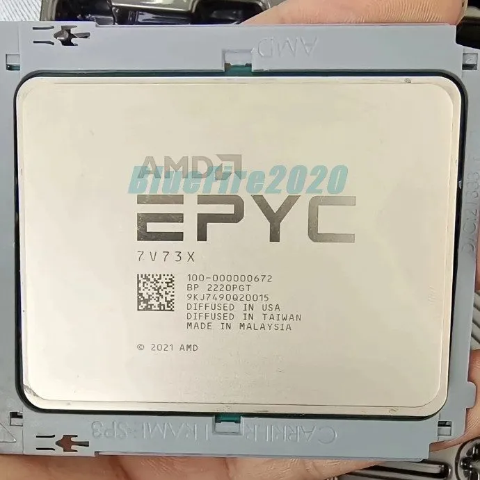 Сервер AMD EPYC 7V73X CPU 64 Core 128 Threads 1.85 GHz 280W Server Processor