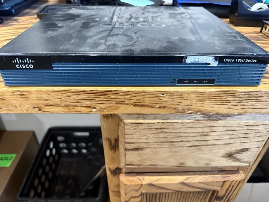 Маршрутизатор Cisco 1921 CISCO1921/K9 V05 2-Port Gigabit Integrated Service Rout