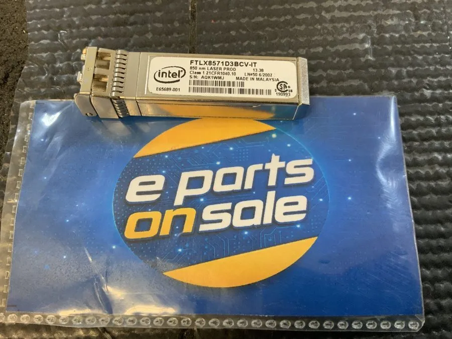 Трансивер Intel FTLX8571D3BCV-IT E10GSFPSR 10G SFP+SR — фото лота 1