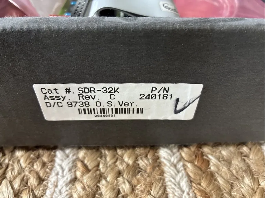 Оборудование пожарной сигнализации EST EDWARDS SDR-32K-C FIRE ALARM 32 PROGRAMMA