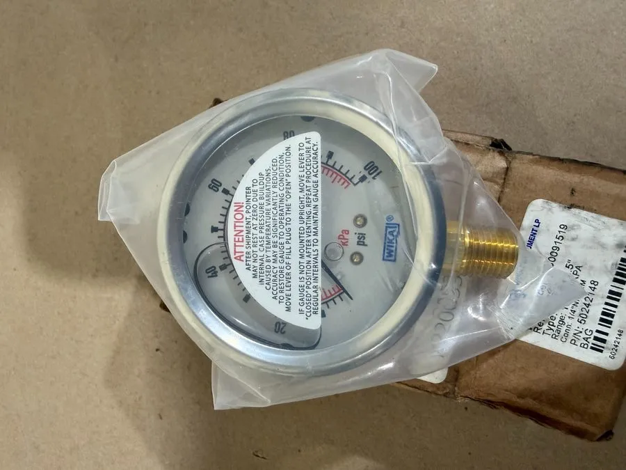 Трубопроводная арматура Wika Gauge 50242148, 1/4" NPT LM, 100PSI/KPA Type 213.53