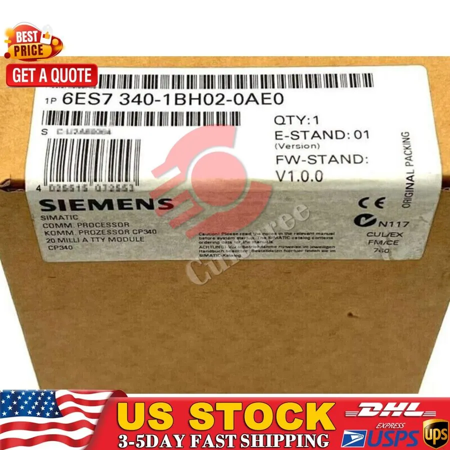 ПЛК Siemens 6ES7340-1BH02-0AE0 SIMATIC S7-300, CP 340