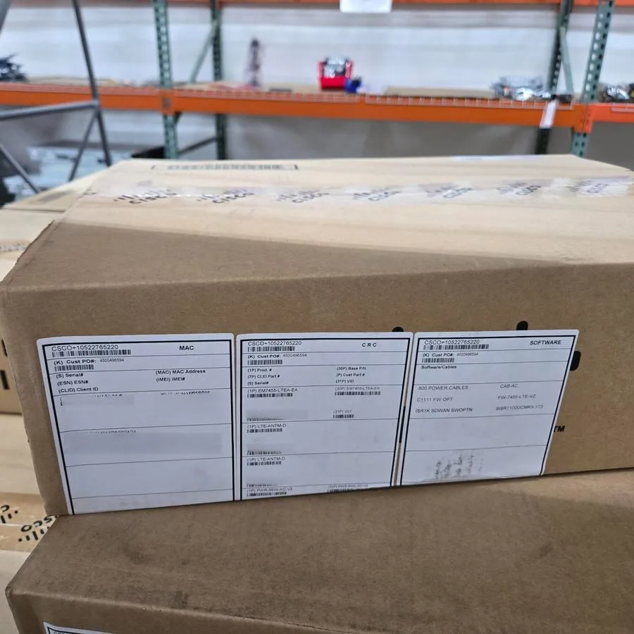 Маршрутизатор Cisco C1111-8PLTEEA ISR 1100 Series 8-Port Dual GE SFP LTE Router