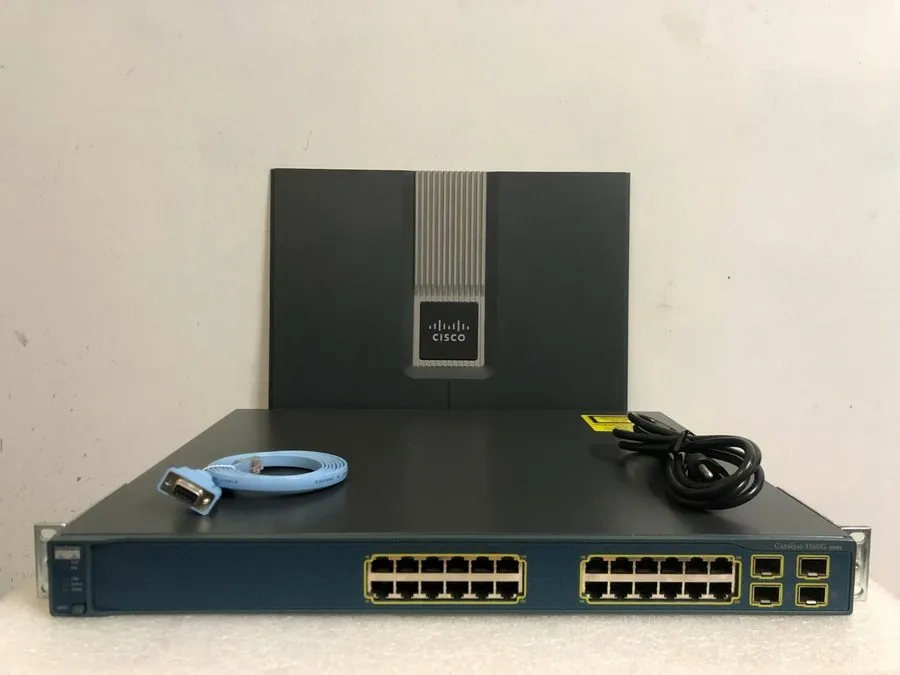 Коммутатор Cisco Catalyst 3560 Series 24 Port Gigabit Switch WS-C3560G-24TS-S