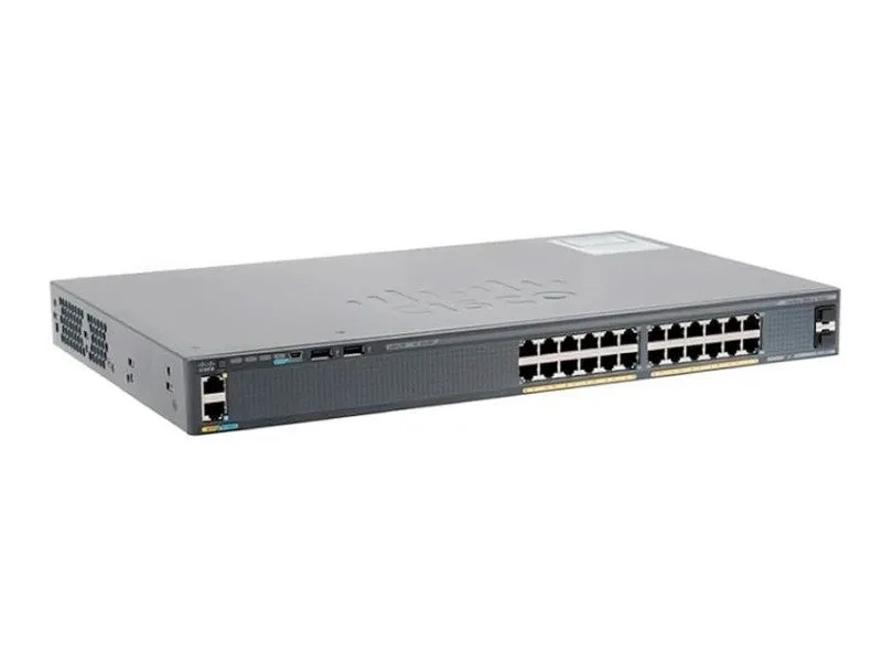 Коммутатор Cisco WS-C2960X-24TS-LL Switch 24 Ports Gigabit + 2 SFP