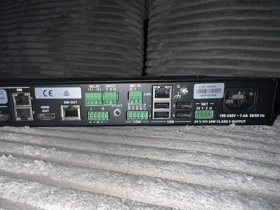 Видеокоммутатор Crestron DMPS3-4K-150-C 4K HDMI Presentation Switcher (Damaged)