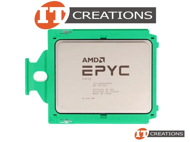 Процессор AMD EPYC 7H12 64core 128threads 256MB 2.60GHz 280W SP3 CPU processor