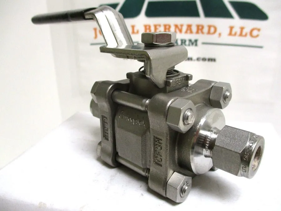 Клапан Swagelok SS-63TS6 Stainless Steel 3-Piece 60 Series Ball Valve FNSP