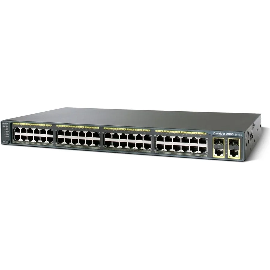 Коммутатор CISCO WS-C2960-48TC-L Catalyst 2960 48 10/100 + 2 T/SFP