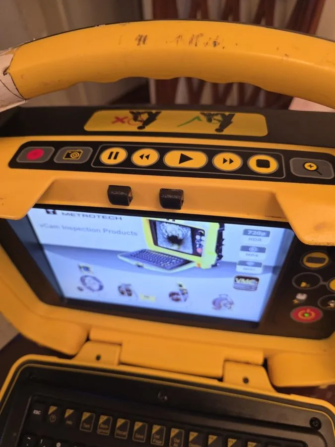 Камера для телеинспекции труб Vivax Metrotech Monitor Model vCam-6 ONLY No Sewer — фото лота 1