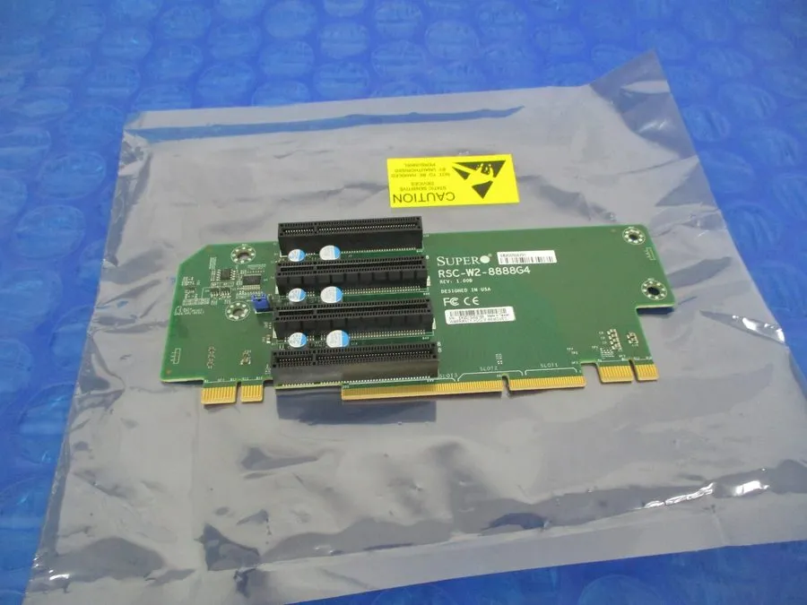 Райзер-плата 2 x Supermicro 2U PCI-Express x16 Riser Card RSC-W2-8888G4 =270$