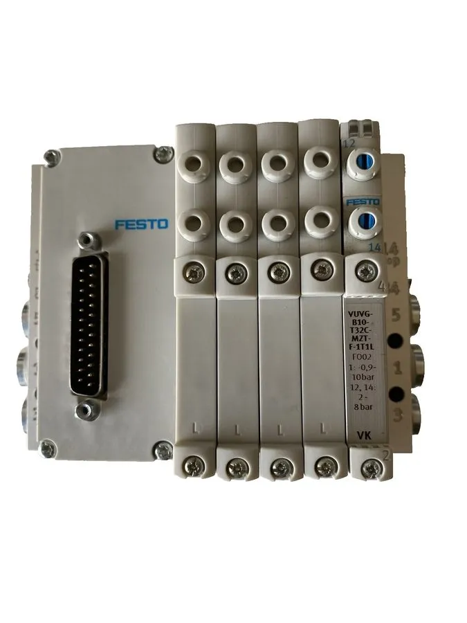Электромагнитный клапан Festo VTUG-10 Valve Manifold VUVG Solenoid Valve 24V Mul