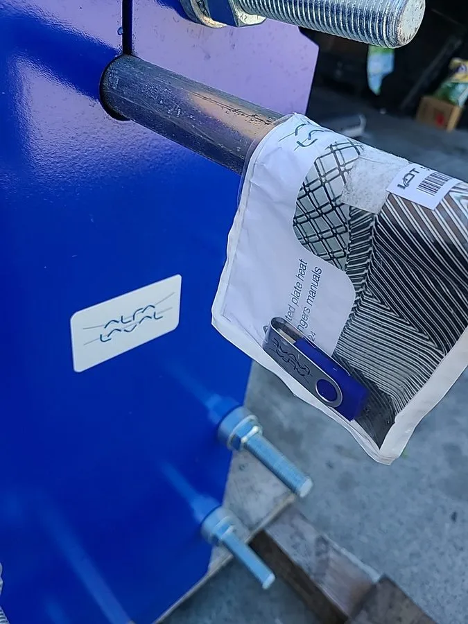 Климатическое оборудование Alfa Laval M6-MWFD Semi-welded M6 Gasketed plate heat