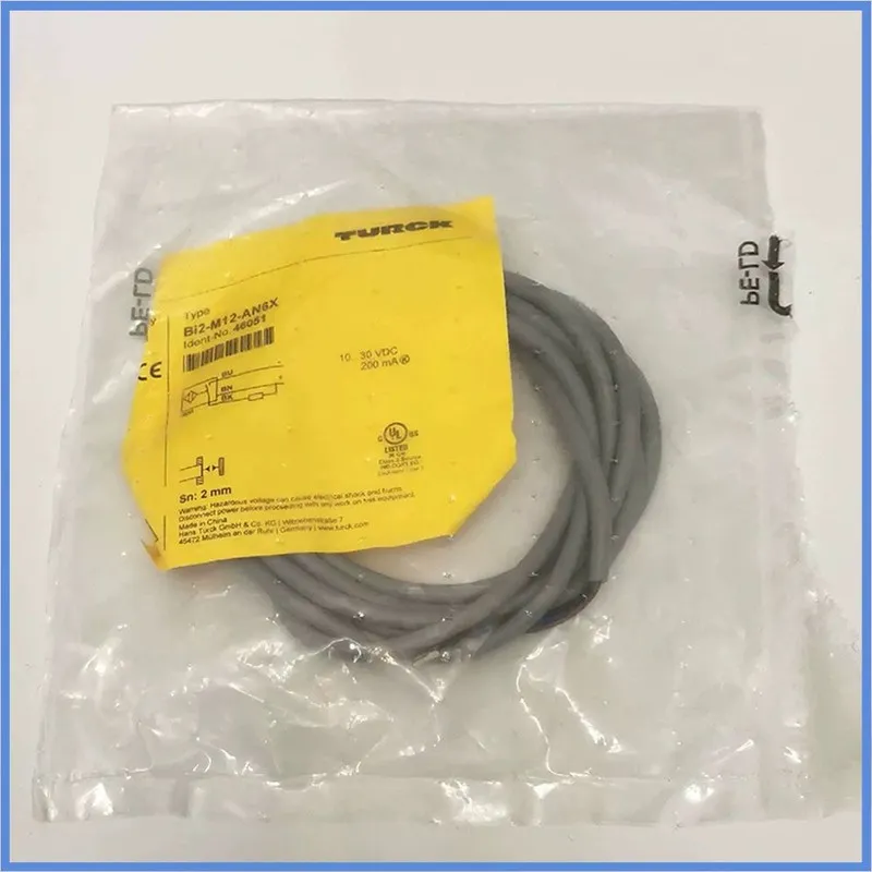 Датчик приближения inductive proximity switch sensor Bi2-M12-AN6X TURCK