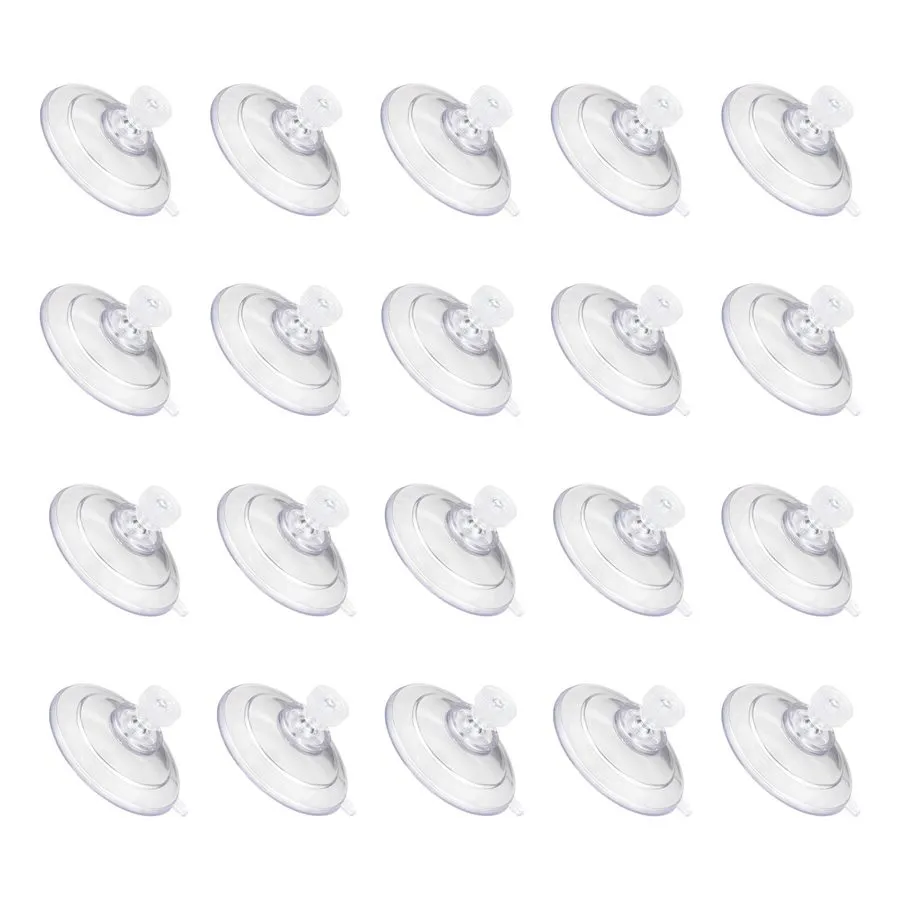 Вакуумная присоска Screw Suction Cup, 1.89" Suction Cups Clear PVC with M4x10mm 