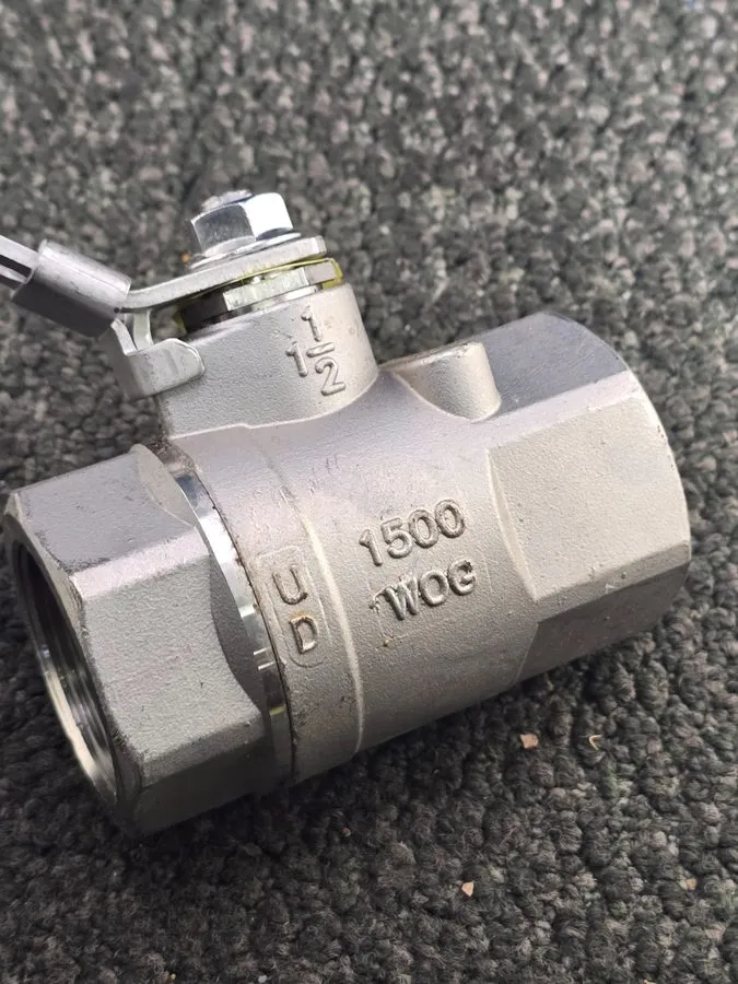 Клапан Apollo 76-107-27 1-1/2" CF8M 316 SS Stainless Steel Ball Valve 1500 WOG