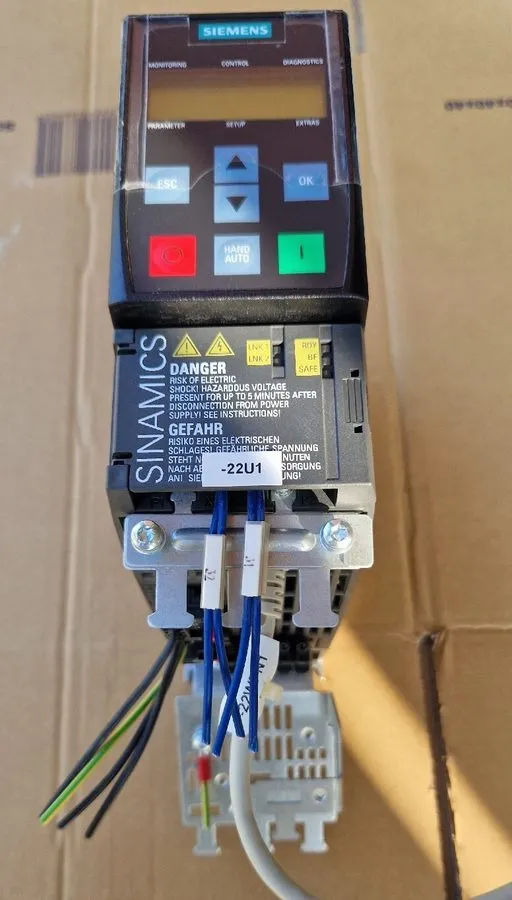Частотный преобразователь Siemens Sinamics G120C PN Variable Frequency Drive 0.7