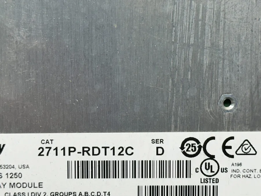 Панель оператора Allen Bradley 2711P-RDT12C Panelview Plus 1250 Operator Interfa